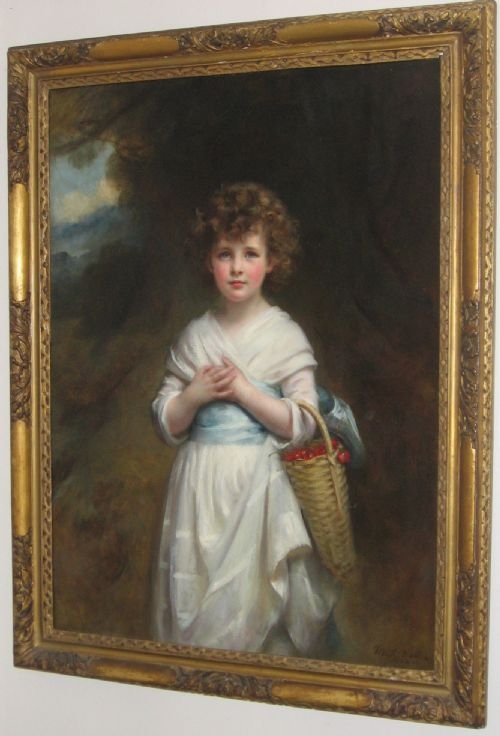soldportrait of elizabeth moyra goff 1902 by mary lemon waller